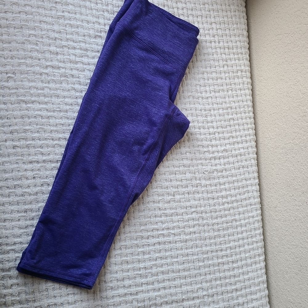 Athleta Purple Leggings - Picture 2 of 8